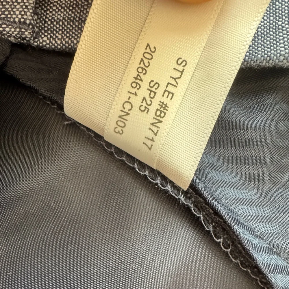 J. Crew 100% Linen Thompson Blue Suit Pants Men's 38*32